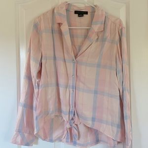 Sanctuary long sleeve button down top